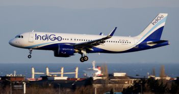 Airbus: Großauftrag aus Indien Airbus A320 IndiGo Airlines Landung